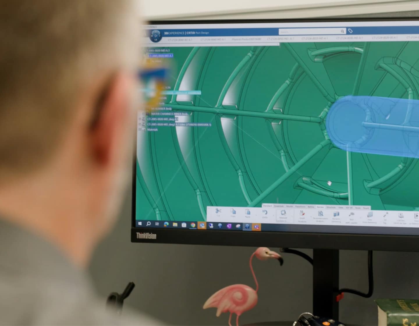 Our Approach-Design for Serial Additive Manufacturing using CAD computer renders